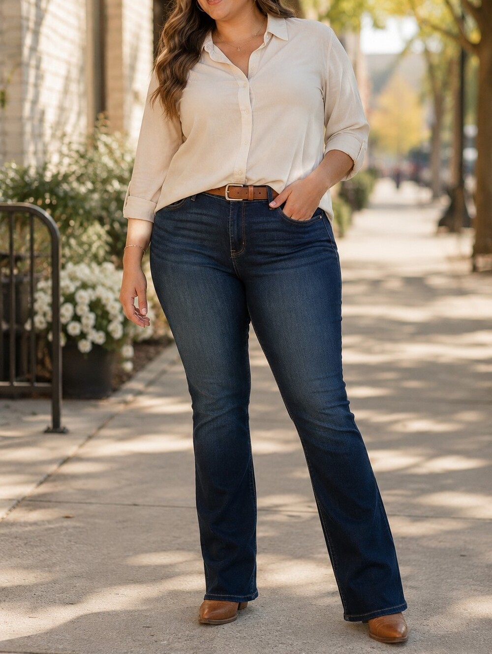 Torrid Luxe Slim Boot Dark Wash Classic Stretch Jeans Plus Size 20 Tall